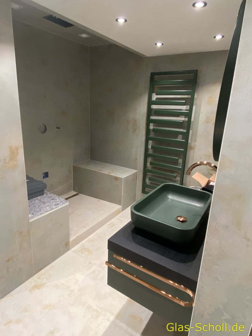 VORHER: Dampfsauna von Glas Scholl