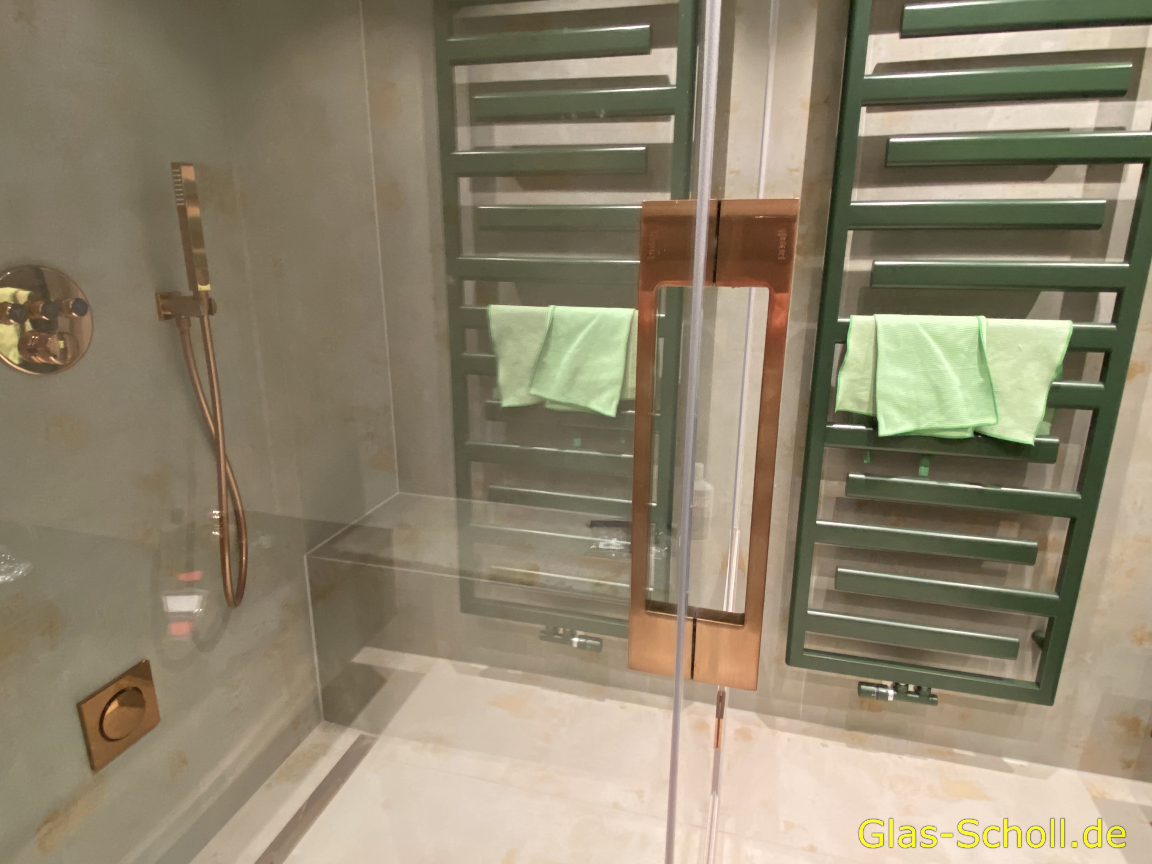 Aufmaß: Dampfsauna von Glas Scholl