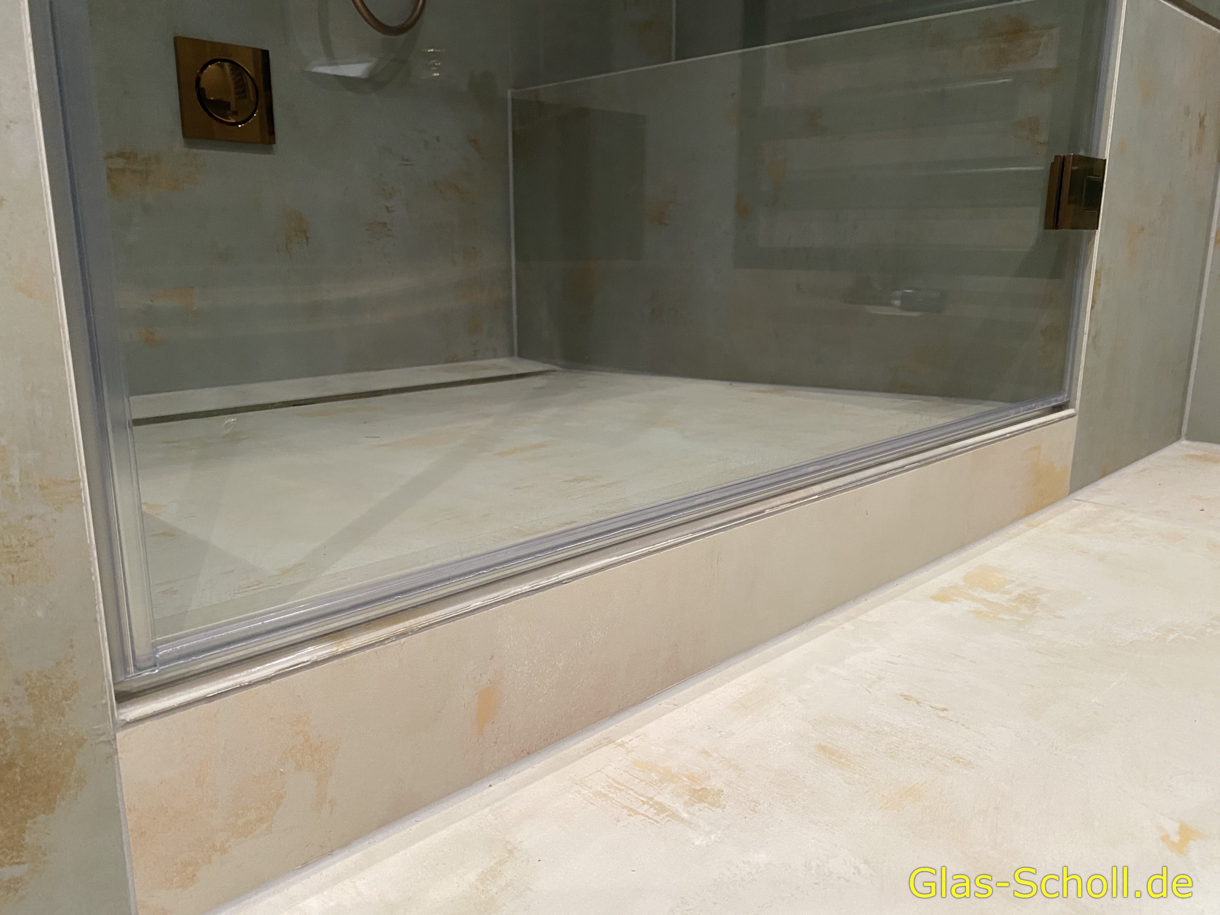 Aufmaß: Dampfsauna von Glas Scholl