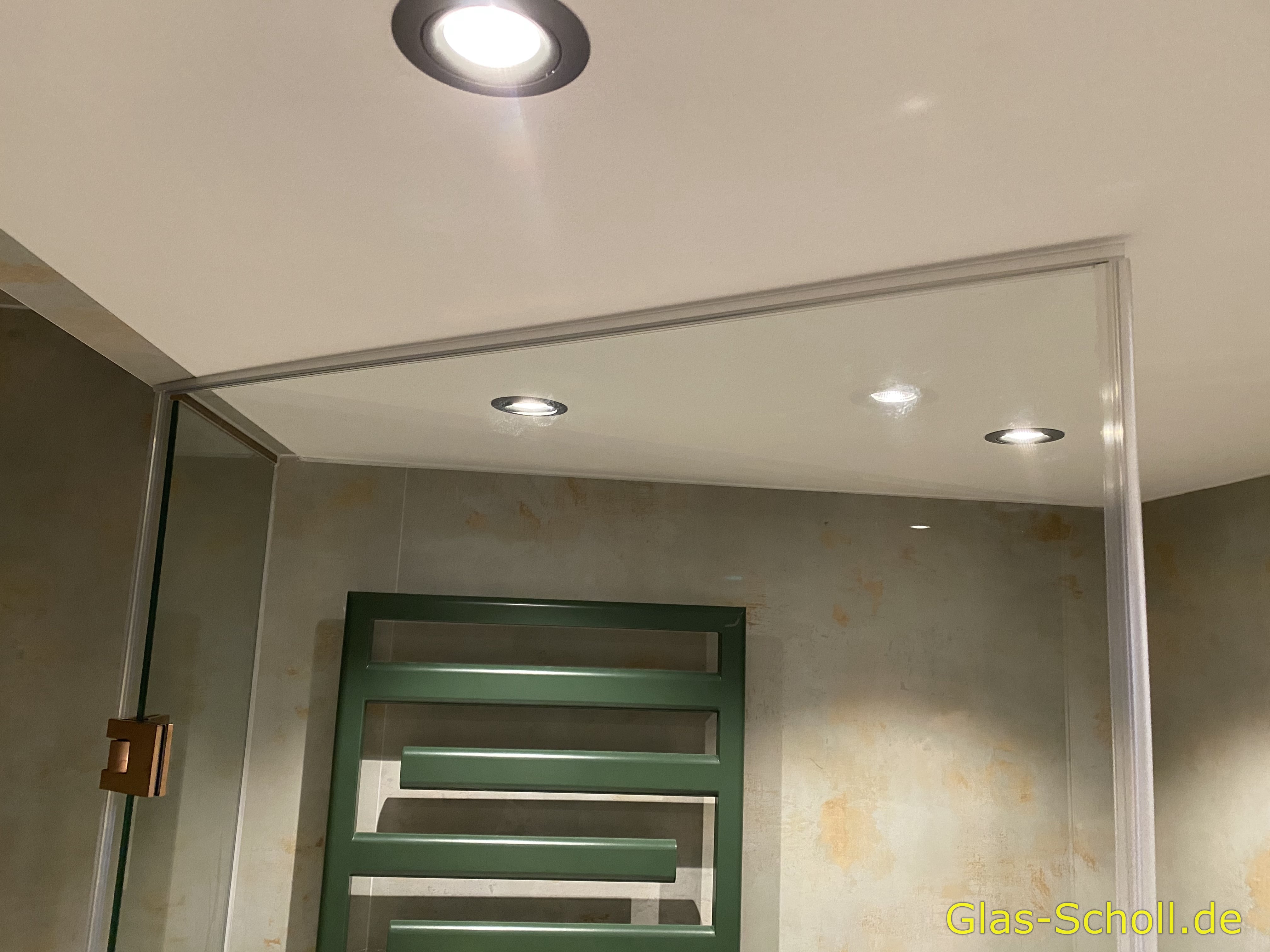 Aufmaß: Dampfsauna von Glas Scholl