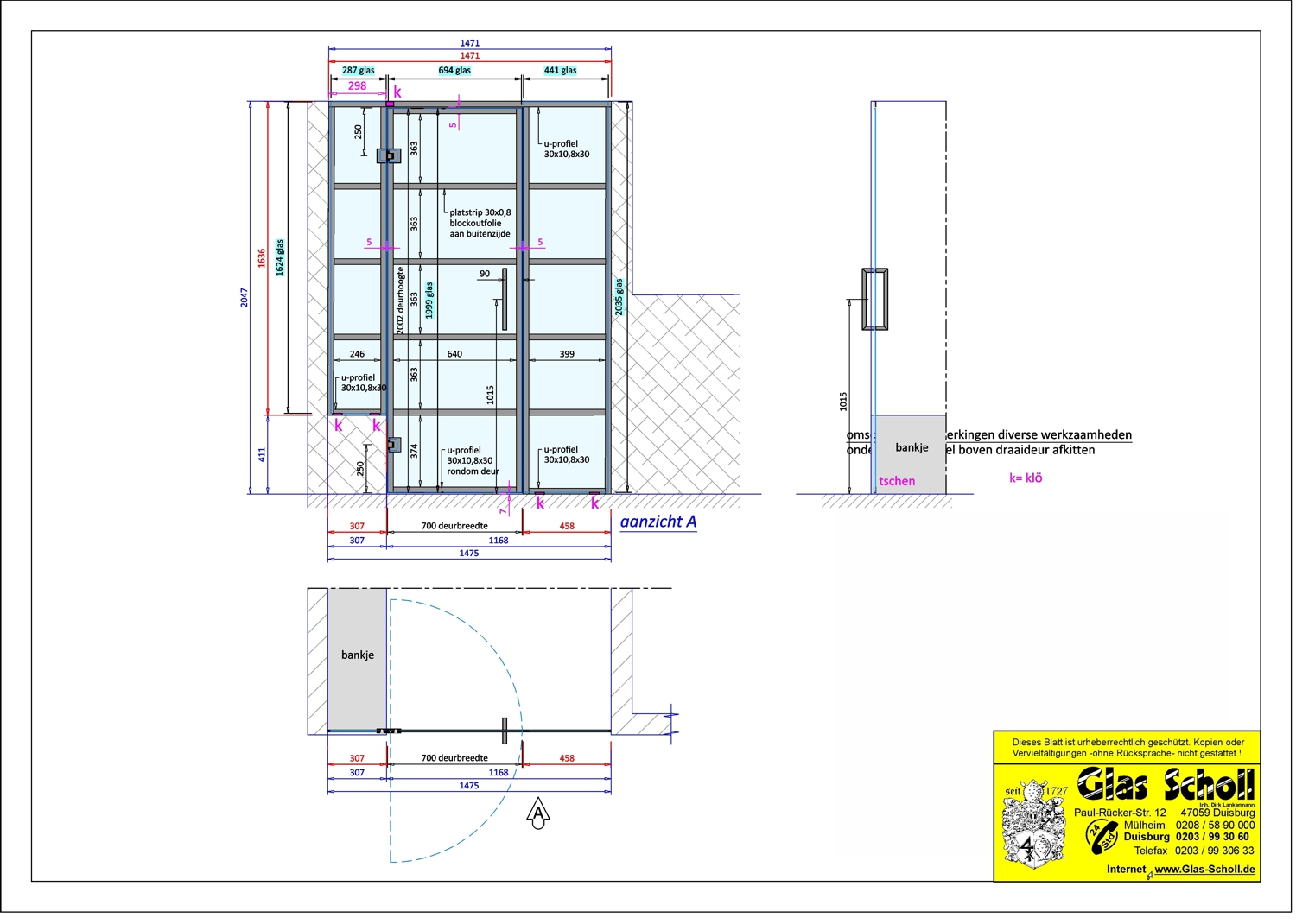 Industrial Style Glasduschen - Industrie Style - Stahl-Look - Like Steel von www.glas-scholl.de