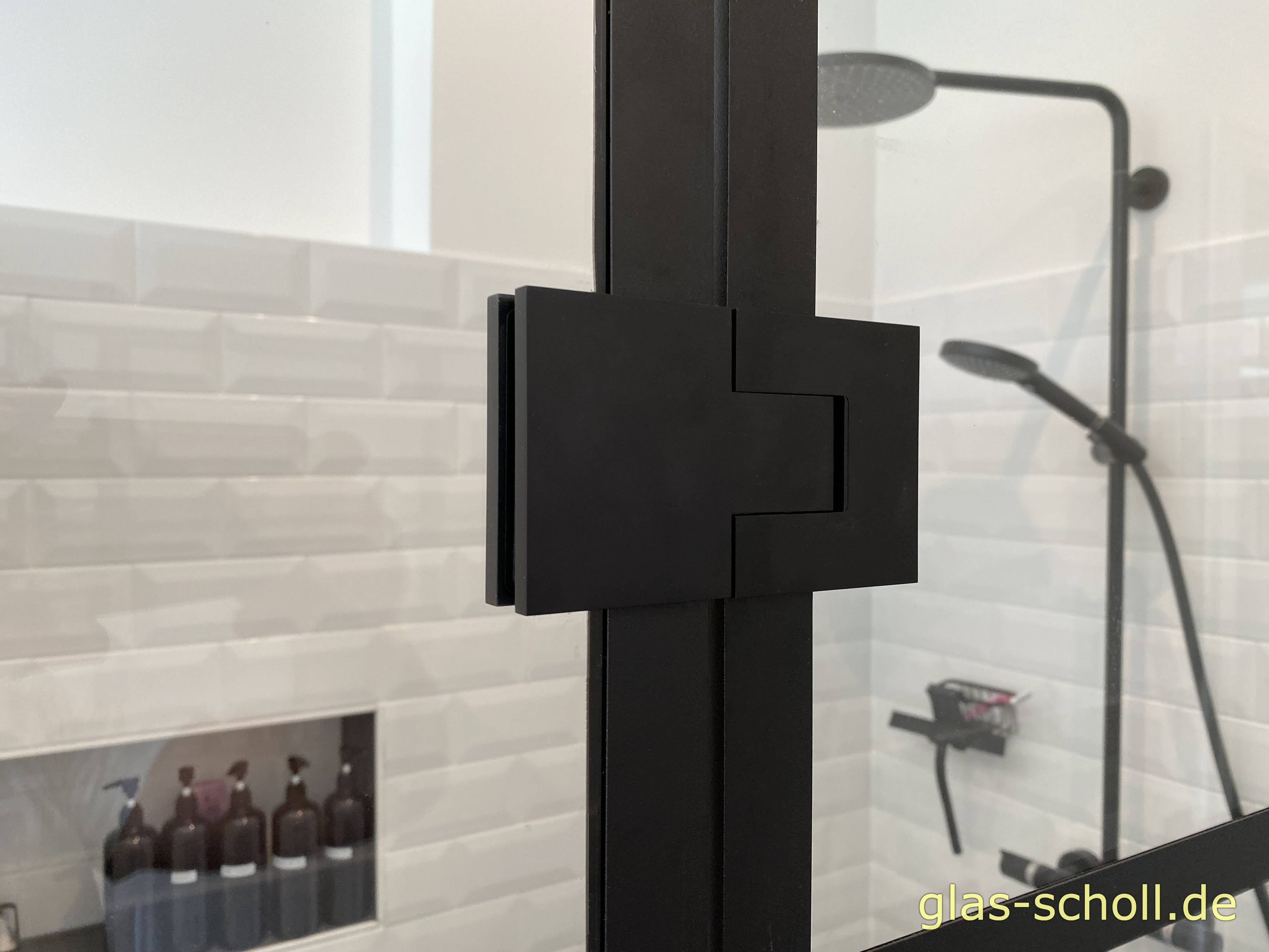 Industrial Style Glasduschen - Industrie Style - Stahl-Look - Like Steel von www.glas-scholl.de