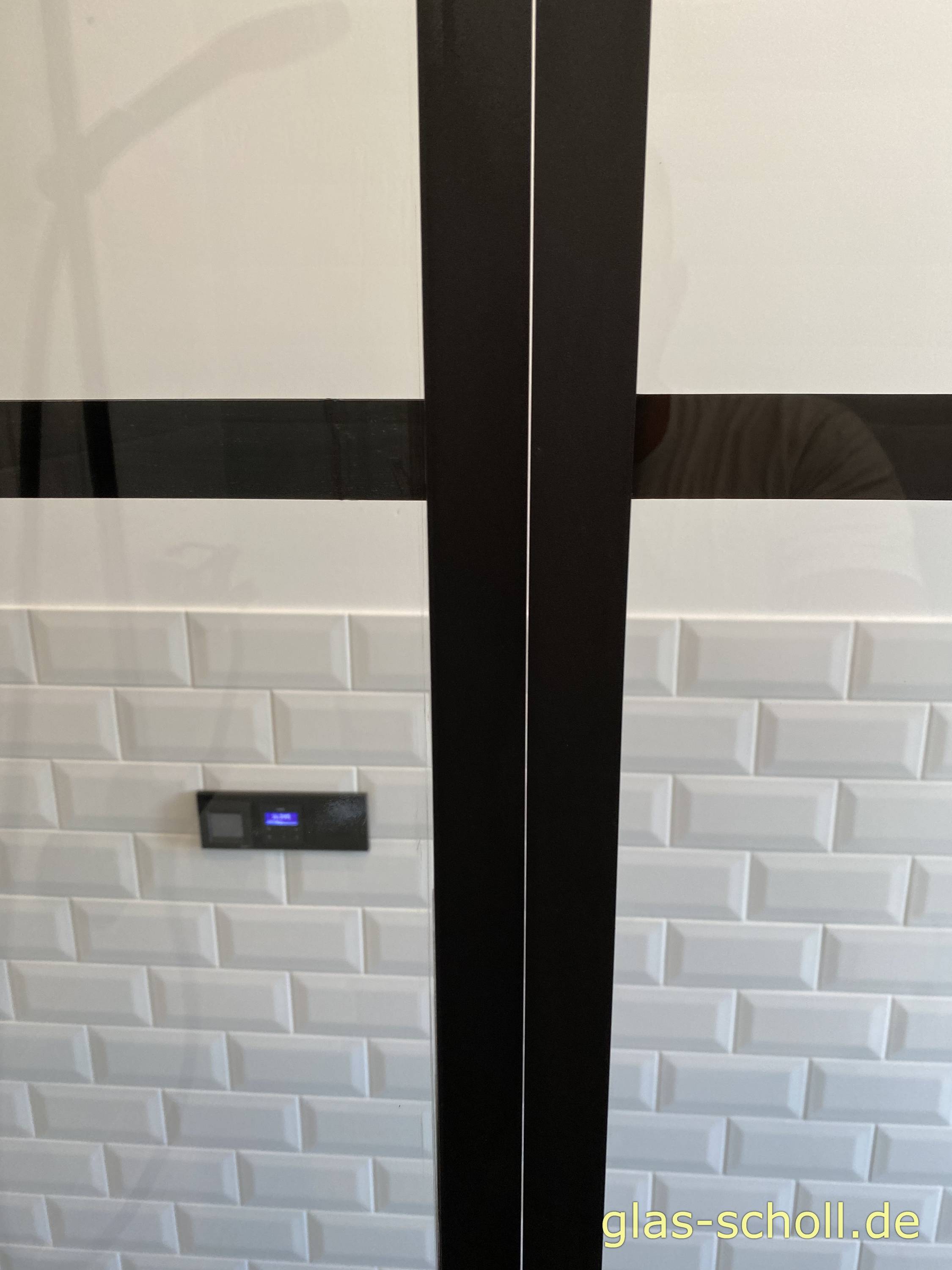 Industrial Style Glasduschen - Industrie Style - Stahl-Look - Like Steel von www.glas-scholl.de