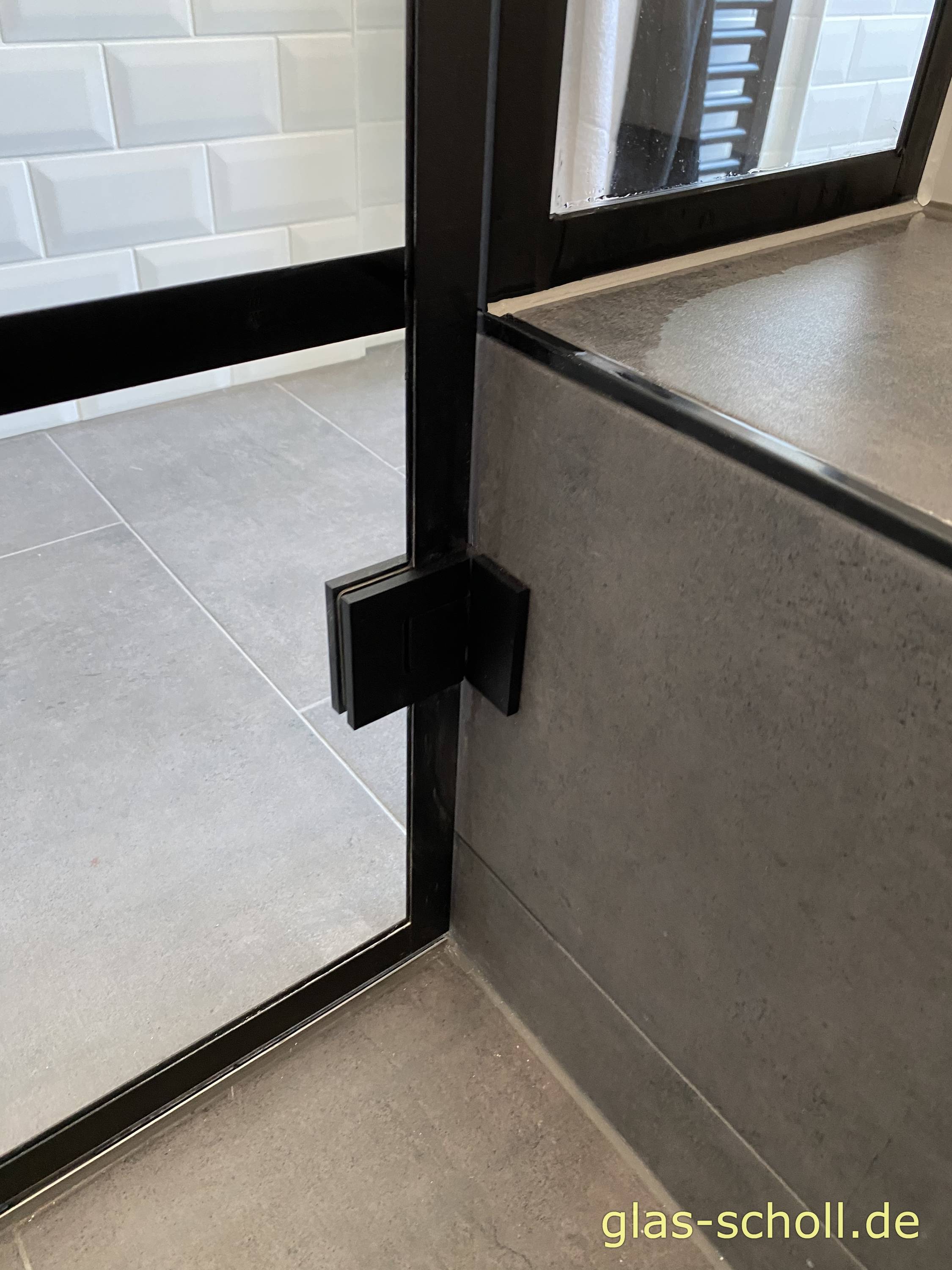 Industrial Style Glasduschen - Industrie Style - Stahl-Look - Like Steel von www.glas-scholl.de