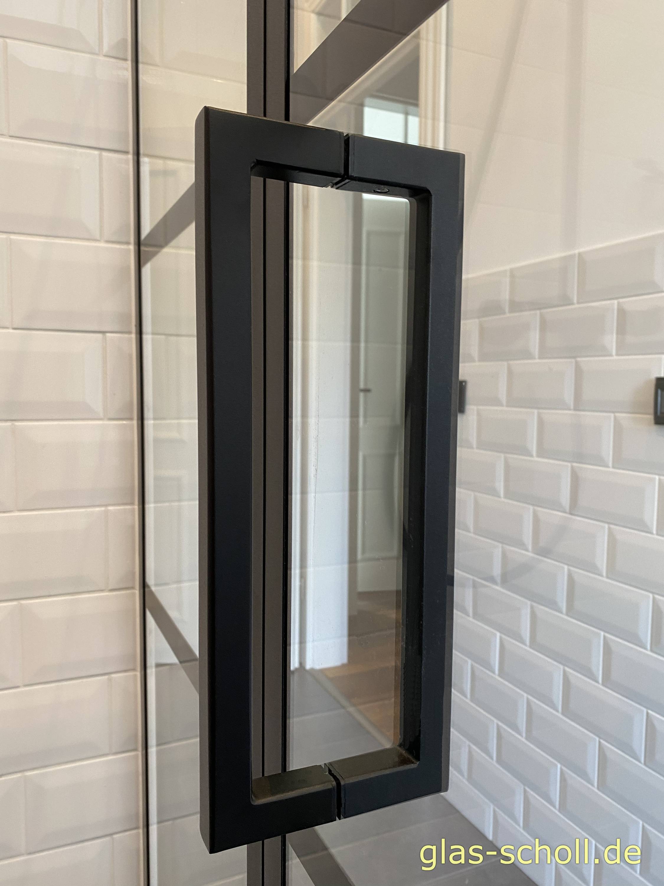 Industrial Style Glasduschen - Industrie Style - Stahl-Look - Like Steel von www.glas-scholl.de