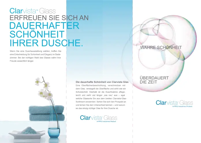Clarvista Oberflächenversiegelung für Glasduschen von Glas Scholl.de